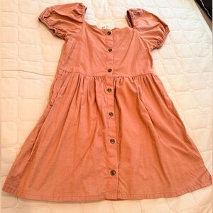H&M Kids Casual Dress in Warm Pink size 9/10
